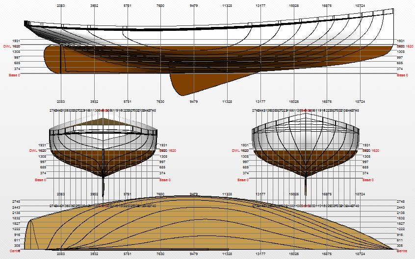 Plan of Mischief created with DELFTSHIP