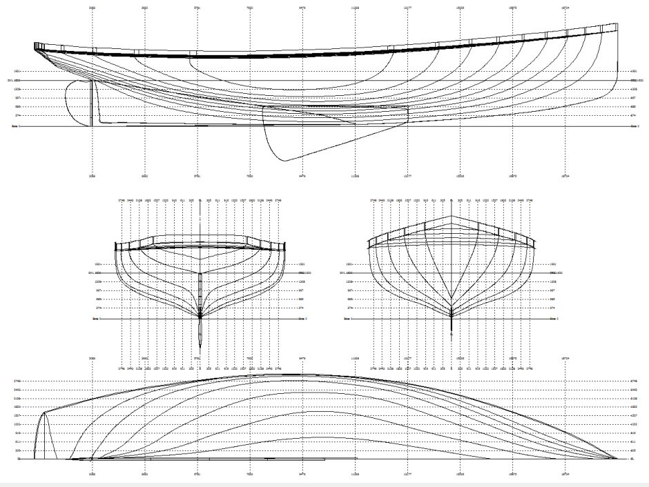 Plan of Mischief created with DELFTSHIP