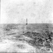 Shamrock at the end of towline. November 1899.