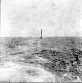 Shamrock at the end of towline. November 1899.