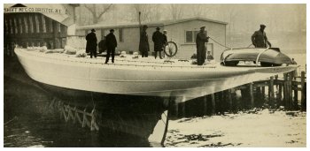 Launching of Enterprise, April 14, 1930