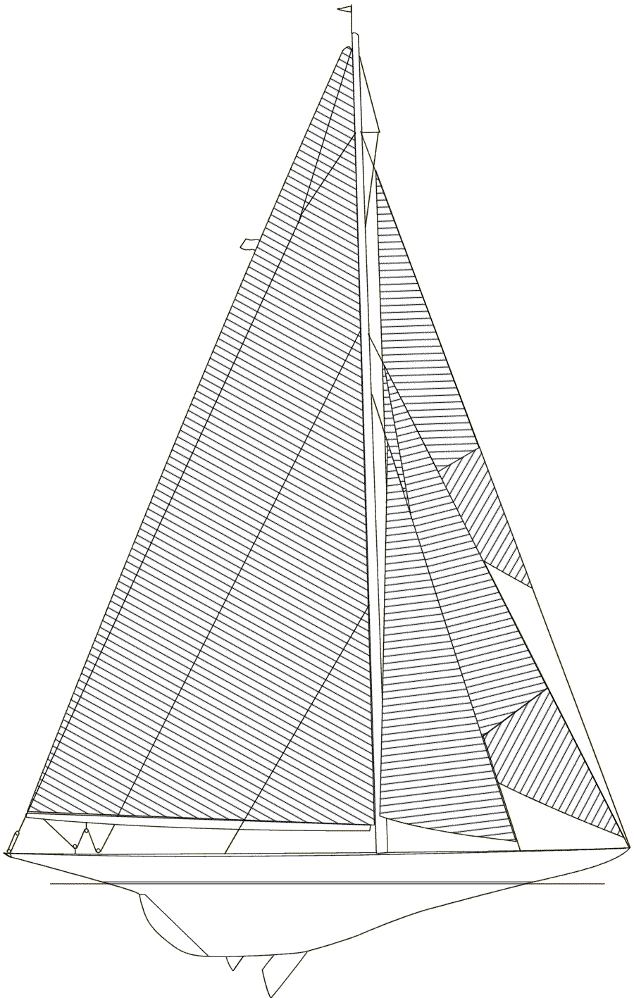 Plan de voilure de Enterprise