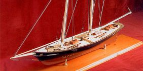 AMERICA - WOOD MODEL SHIP KIT BY BLUEJACKET MODEL