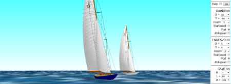 1934 : RAINBOW - ENDEAVOUR